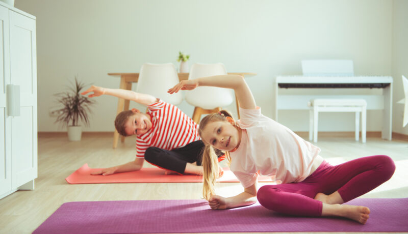 Exerciții fizice pentru copii. Cum îi motivezi să facă mișcare