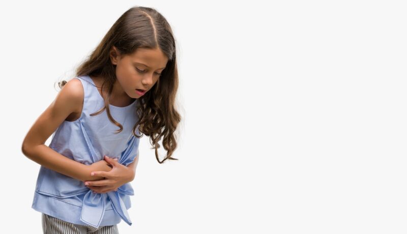 Fetiță cu dureri abdominale cauzate de infecția cu norovirus