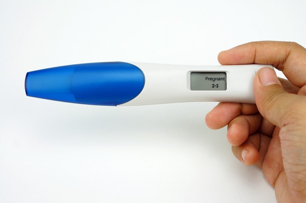 Test care indică și săptămâna de sarcină