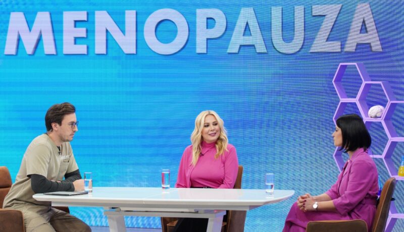 Doctorul Mihail Pautov discută cu Dana Săvuică și un medic specialist despre menopauză