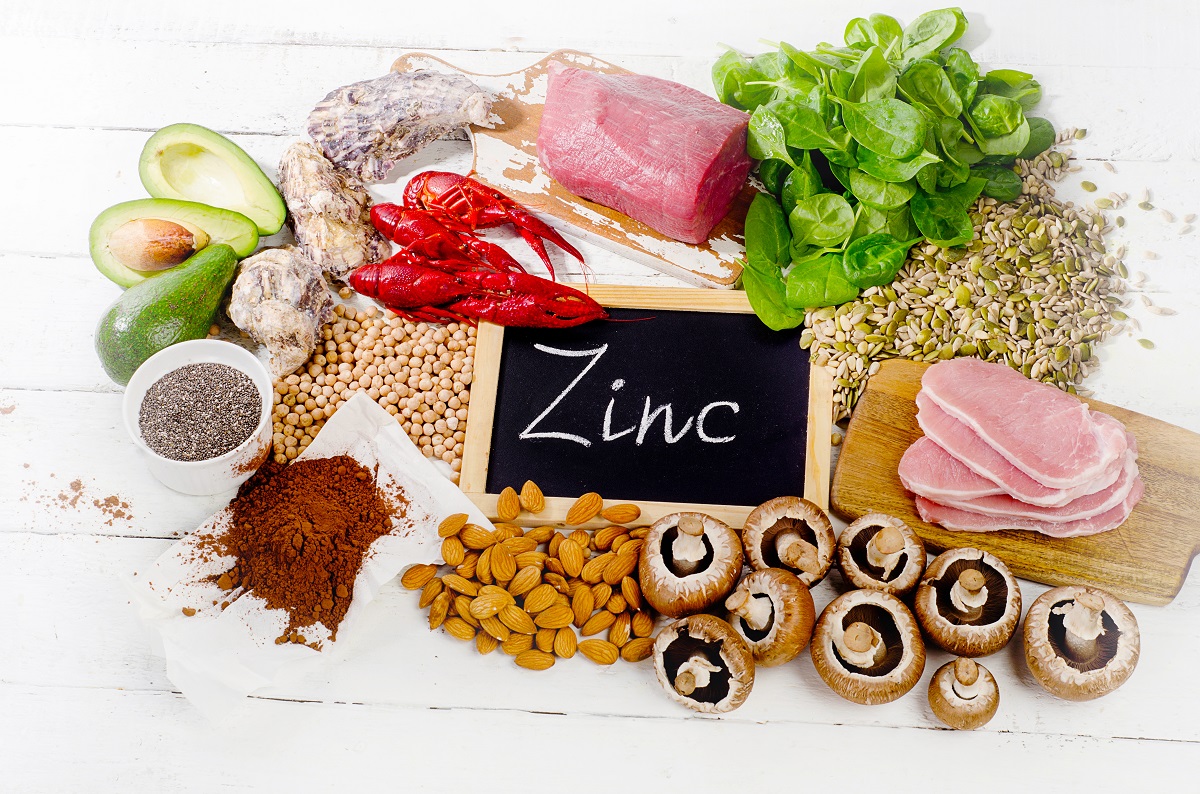 Alimente care conțin zinc: carne, pește, semințe, ciuperci, spanac
