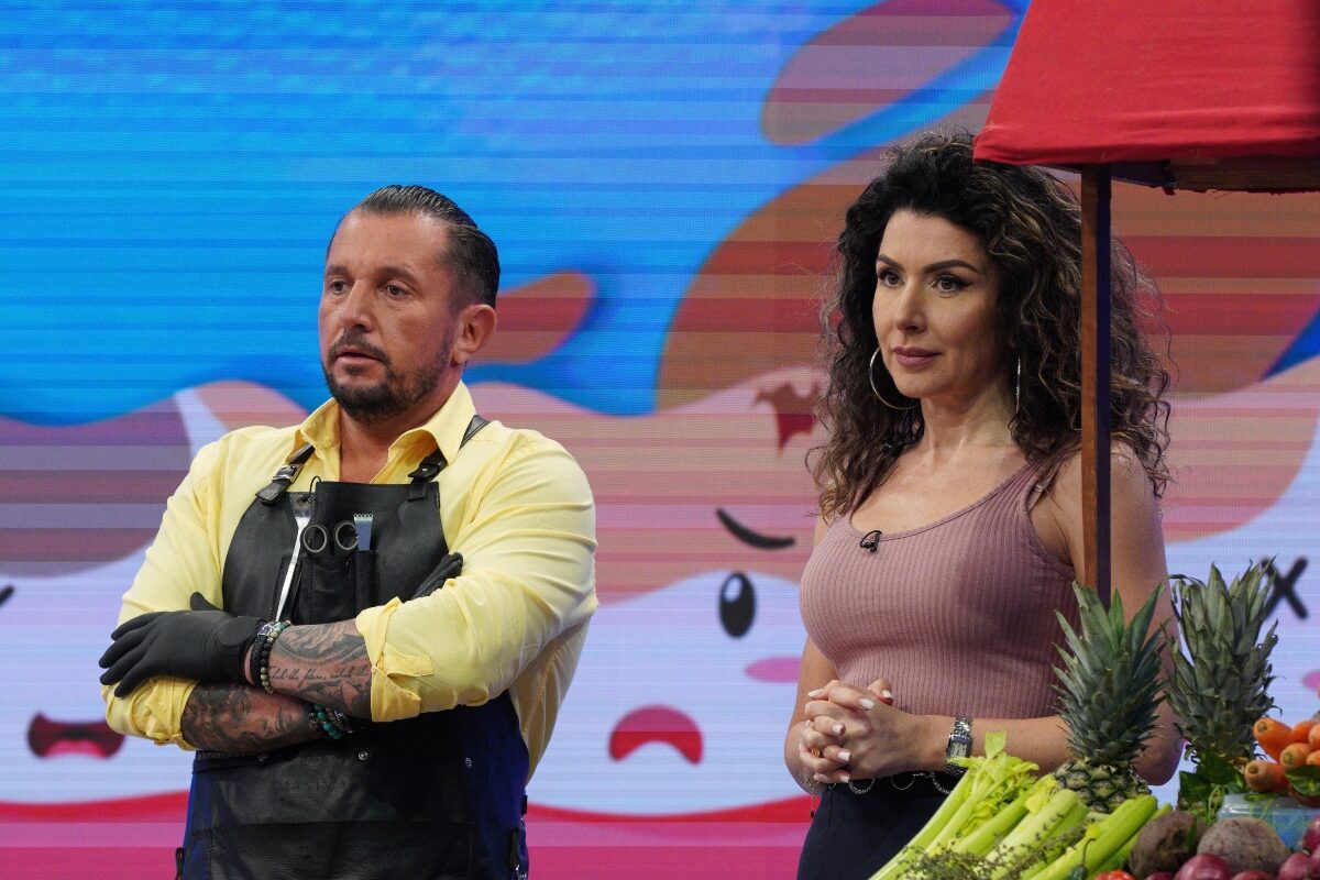 Carmen Brumă și Chef Iulian Olaru au prezentat alimentele din dieta MediCOOL