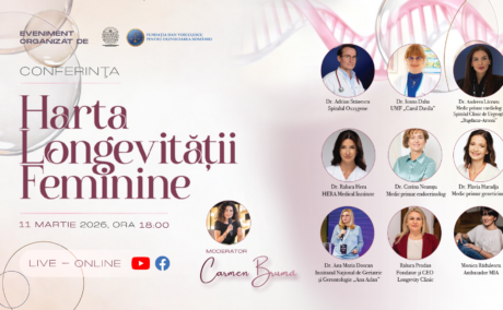 (P) Longevitatea femeilor, explicată de medici și experți la Conferința „Harta Longevității Feminine”