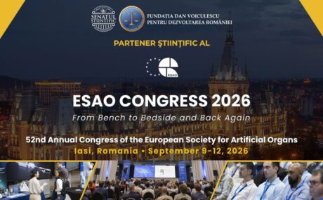 Cercetarea care poate schimba medicina, susținută în România. FDVDR, partener științific al Congresului European dedicat organelor artificiale