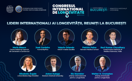 (P) Cât de aproape suntem de medicina care poate încetini efectele îmbătrânirii? Lideri ai cercetării mondiale vin la București, la Congresul Internațional de Longevitate