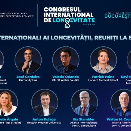 (P) Cât de aproape suntem de medicina care poate încetini efectele îmbătrânirii? Lideri ai cercetării mondiale vin la București, la Congresul Internațional de Longevitate